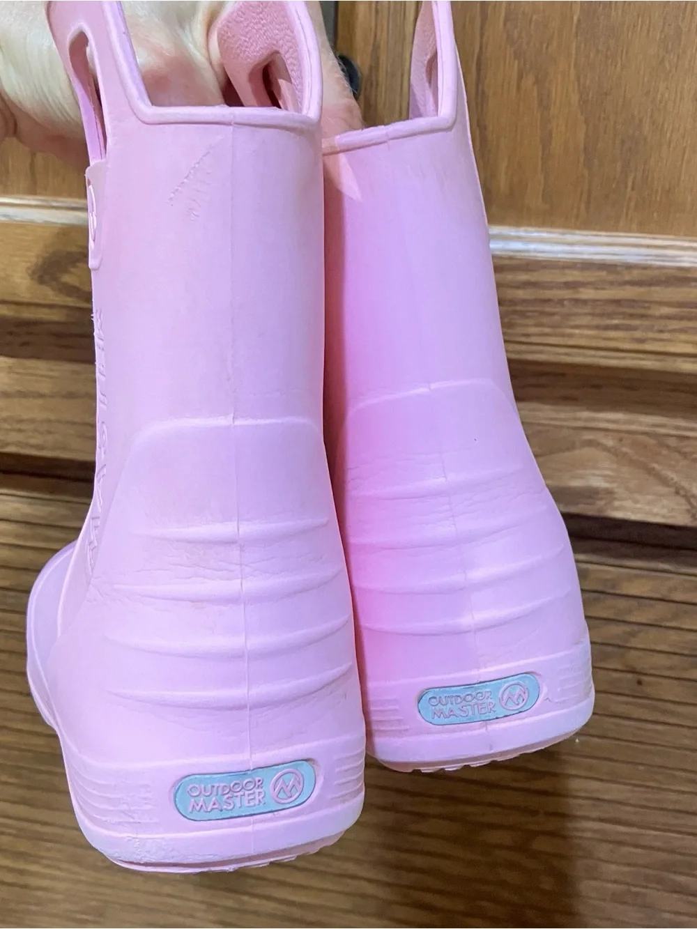 Outdoor Master Kids Pink Waterproof Rain & Snow Boots
